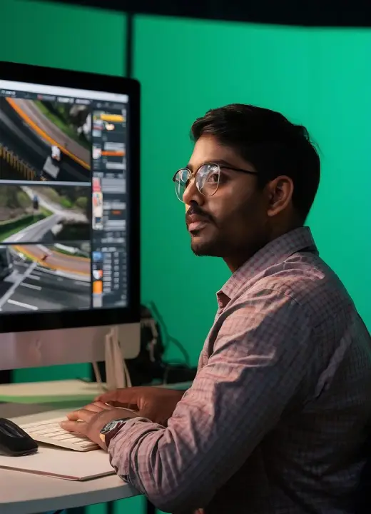 Creative video editor